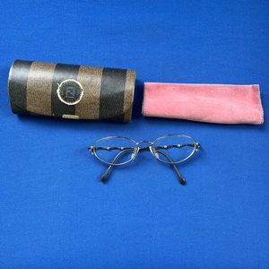 Fendi FF Logo Eyeglass Frames